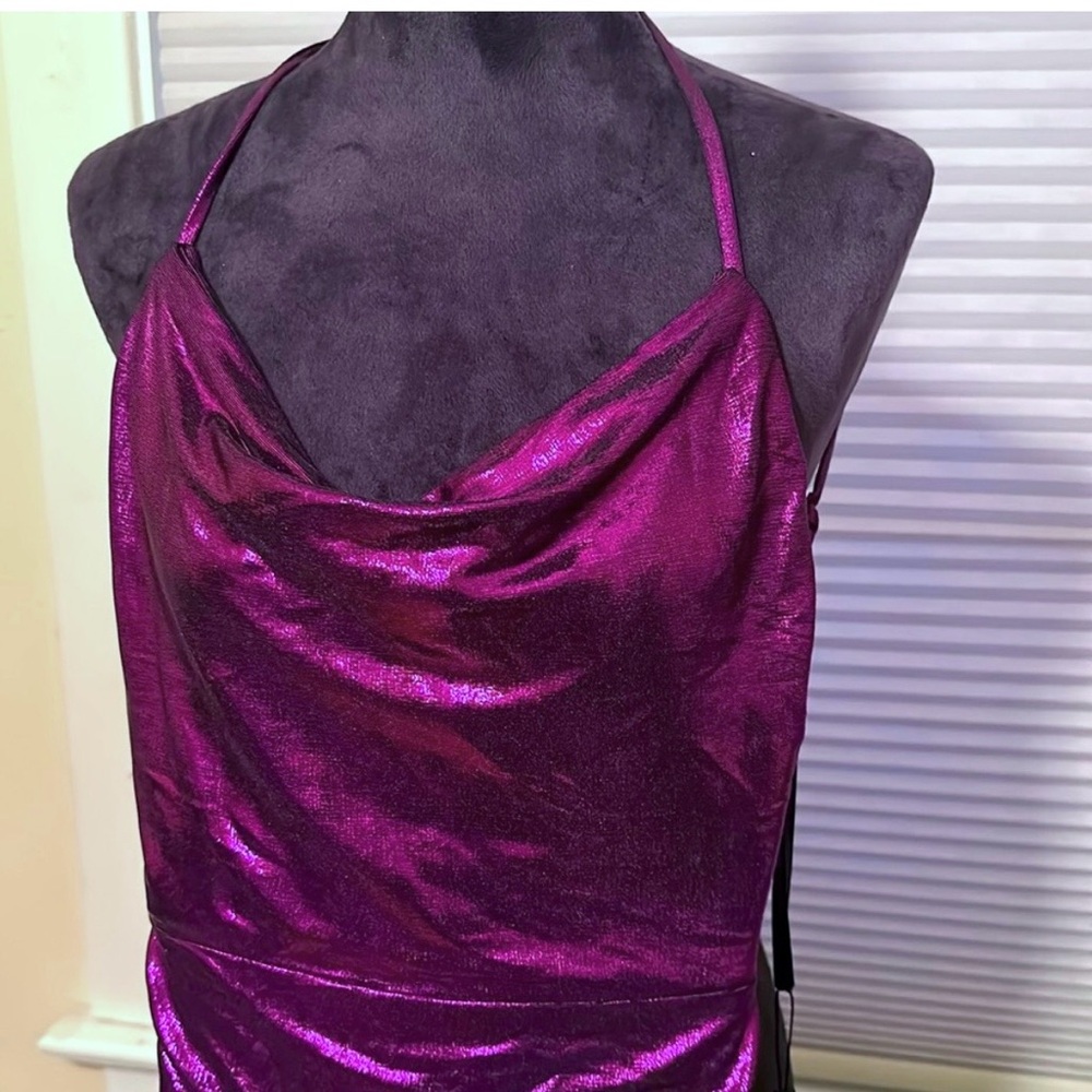 Purple Prom dress - Picture 4 of 6